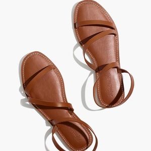 Madewell boardwalk anklet sandal